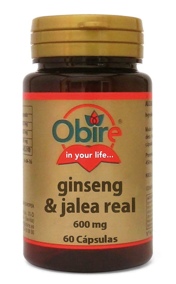 GINSENG Y JALEA REAL 600MG 60CAPS